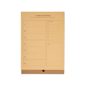 PLANEADOR SEMANAL ZIEL - BEIGE